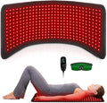 Red Light Therapy Infrared Light Therapy 31.6 * 11.8 Large Wrap Pad 360LEDs for Body Back Waist Knee Joint Pain Relief Muscle Repair Decrease Inflammation Ideal Gift