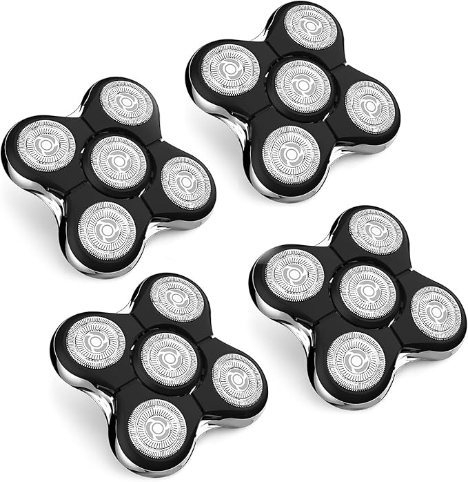 Shaver Replacement Head Compatible with Remington Electric Shaving Model SPR-XR7000for Bald Men.(4packs)