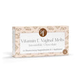 Femallay Organic Vaginal Melts – Chocolate – Moisturizes and Refreshes – 14 Count + Applicator