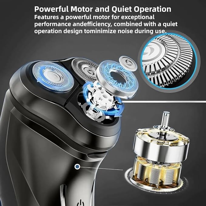 Men's Electric Shaver (Blue)