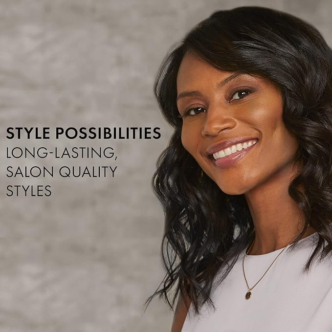 Hot Tools Black Gold Evolve Ionic Flat Iron and Curling Iron | Long-Lasting Curls Defined Waves (1 in)