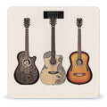 Guitar Weight Scale for Body Weight Digital Bathroom Scale High Capacity Accurate Digital Weighing Scales and Easy-to-Read on Backlit LCD Display Scales