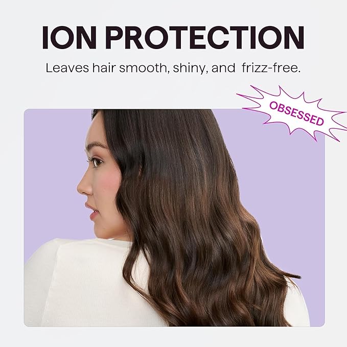 Wavytalk Blown Away onic Hair Dryer Pink Steamline Pro Hair Straightener Brush