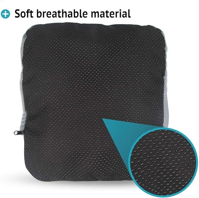 Heated Electric Foot Warmer With 30 Min Timer And Vibration Large Capacity Flannel Heating Massager For Men Women Home Office Gray