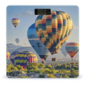 Hot Air Balloons Scale for Body Weight Digital Bathroom Scale Toughened Glass High Precision Scales for Body Weight with Large LCD Backlight Display Weight Scales