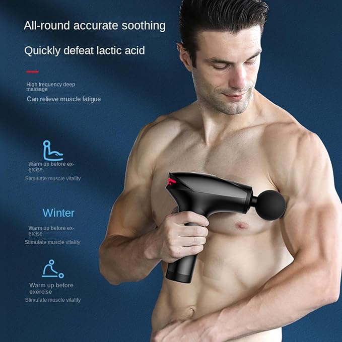 KAYNO Deep Muscle Relaxation Neck Massager Gun with Cold Compress
