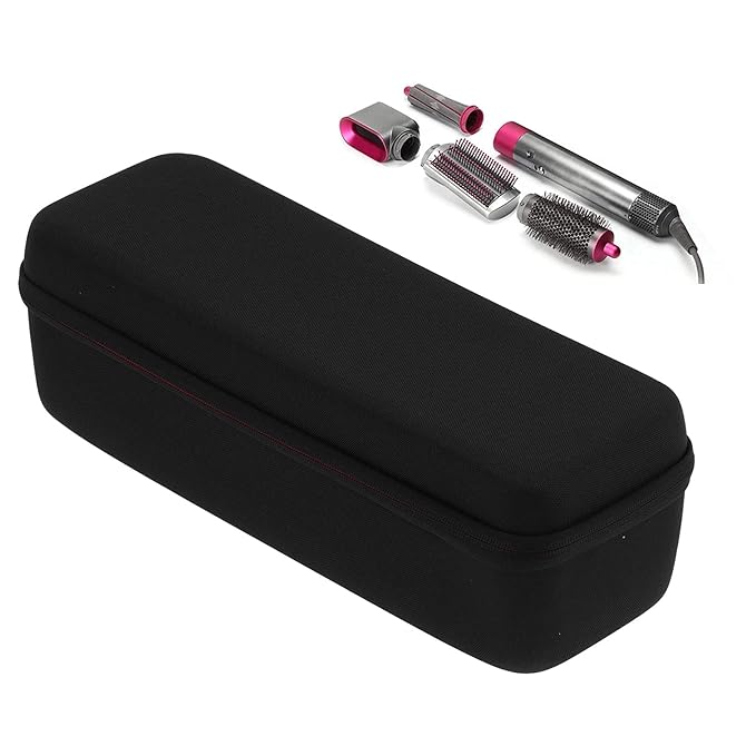 Hair Tool Storage Bag Shockproof Hair Straightener Curler Bag Carrying Case for Home Travel