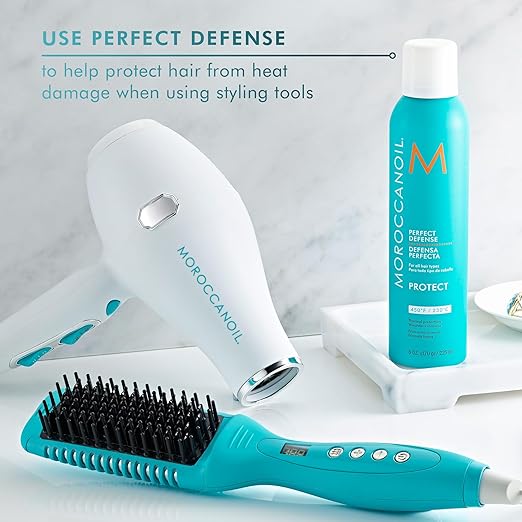 Moroccanoil Smart Styling Infrared Hair Dryer &amp Perfect Defense Bundle