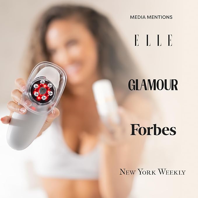 Device - Handheld Body Massager for Stomach Waist Thighs &amp Arms - Portable Belly and Abdominal Massager for Daily Body Care