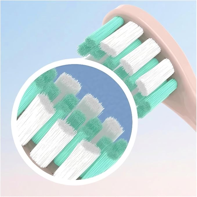 Replacement Toothbrush Head.Compatible for Usmile Y4 Y10 Y1S Y20 Y10PRO Y20PRO Electric Toothbrush(Gray 8PCS)
