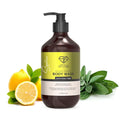 Pumice Body Wash Alcohol Free Scented Infused with Natural Extract | Exfoliating Fine Milled Pumice Body Wash 16.9 Fl Oz (Lemon Grass &amp Sage)