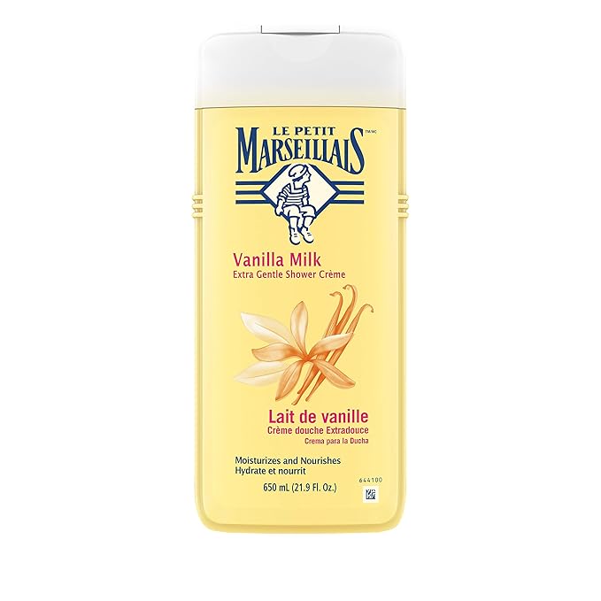Le Petit Marseillais Extra Gentle Shower Cream Vanilla Milk 22 Fluid Ounce
