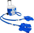 Polar Active Ice 3.0 Cold Therapy Ice Machine System with Programmable Timer Two Knee and Joint Compression Pads Lightweight 16 Quart Cooler Quiet Pump Strong Cryotherapy Pain Relief Treatment