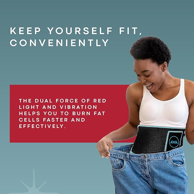 Red Light Therapy for Body – Infrared Heating Pad with 105 LEDs – Wearable Red Light Therapy Belt for Relaxation Recovery &amp Comfort – Infrared Light Therapy Device