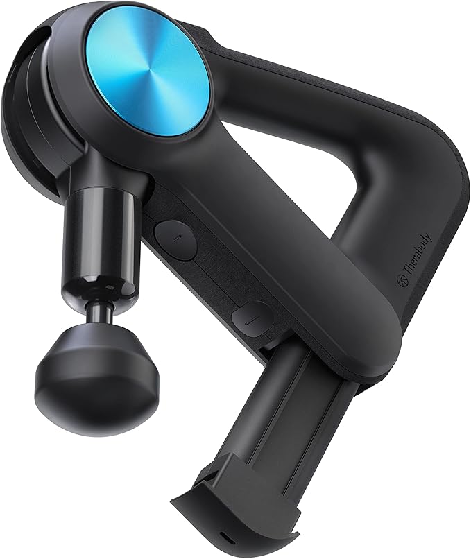 TheraGun Pro Handheld Deep Tissue Massage Gun - Bluetooth Enabled Percussion Massage Gun &amp Personal Massager for Pain Relief &amp Circulation in Neck Back Leg Shoulder and Body (Black - 5th Ge