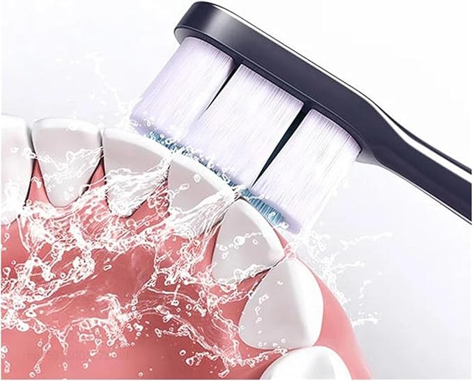 Compatible for Mijia Toothbrush Head T700 Sonic Electric Waterproof Soft Replacement Bristles Brush(8 pcs)