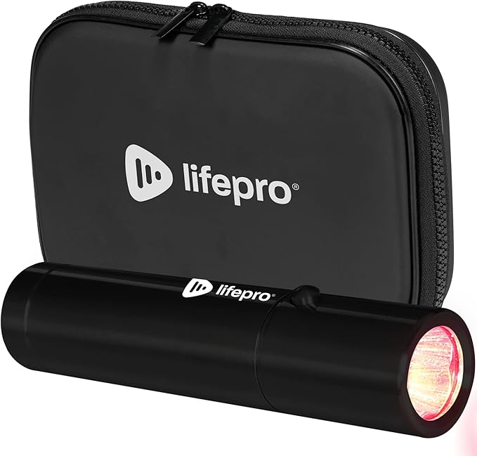 Lifepro Red Light Therapy Belt and Portable Infrared &amp Red Light Therapy Torch for Body Pain Relief and Healthy Routine