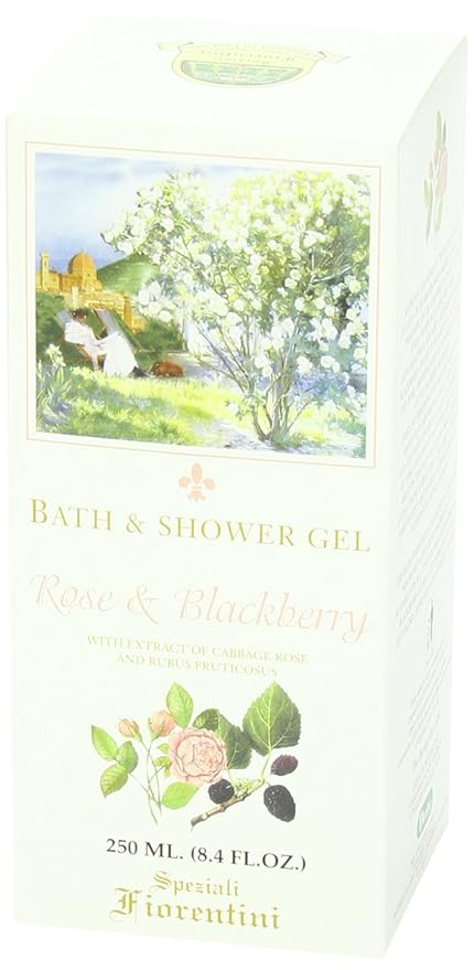 Speziali Fiorentini Bath/Shower Gel Rose and Blackberry 8.4 Ounce