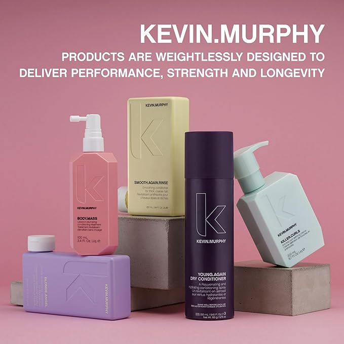 KEVIN.MURPHY HYDRATE-ME.WASH - Hydrating Shampoo for Natural &amp Coloured Hair - For Dull Parched &amp Dry Hair - Deep Nourish Shampoos - 250 ml / 8.4 fl oz