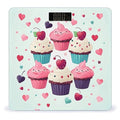 Cupcake Candy Hearts Sweet Scale for Body Weight Smart Scales Digital Bathroom Scale High Precision Weighing Scales with Large Display Weighing Machine for People