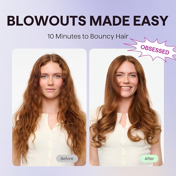 Wavytalk 5 in 1 Curling Iron Set with Curling Brush and 4 Interchangeable Ceramic Curling Wand (0.35-1.25”) Wand Curling Iron Instant Heat Up Dual Voltage Hair Curler