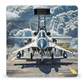 Aircraft Fighter Jets Scale for Body Weight Highly Accurate Digital Bathroom Body Scale Digital Bathroom Scales for People Anti-Slip Large LCD Display Smart Scales