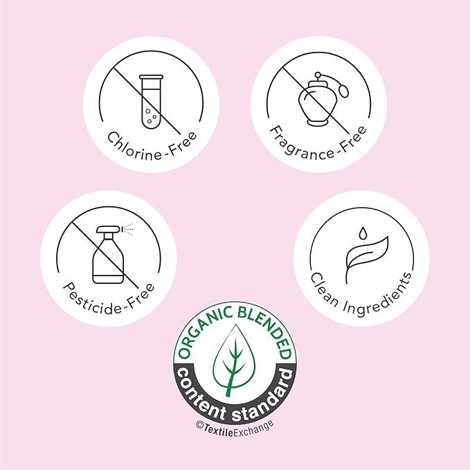 Rael Period Bundle - BPA-Free Slim Applicator Tampon (Regular &amp Super 40 Count) &amp Organic Cotton Cover Regular Liners (44 Count)