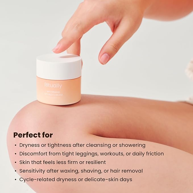 Post-Wax Soothing Cream – Peptide &amp Niacinamide Soothing Cream for Delicate Skin K-Beauty Hydrating Cream with Cica &amp Ceramides Helps Soothe Irritated Skin 1.76 oz