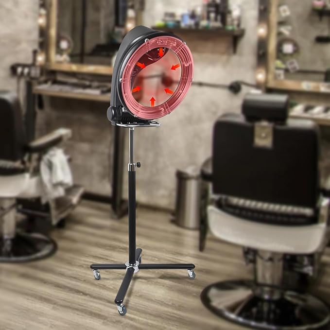 Hairdressing Heating Machine Digital Control Infrared Hair Color Perm Processor Dryer Accelerator Adjustable Timer and Temperature