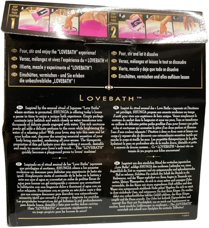 Lovebath Dragon Fruit Bath Gel (5 Pack)
