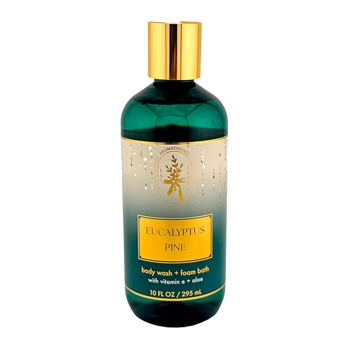 Eucalyptus Pine Body Wash + Foam Bath | 10 Fl Oz