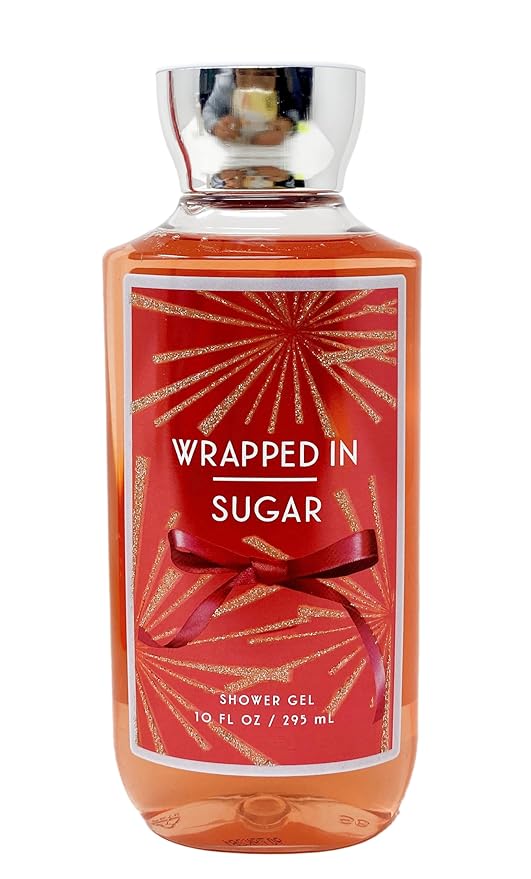 Bath &amp Body Works Wrapped In Sugar - 3 pack - Body Cream and 2 Shower Gel
