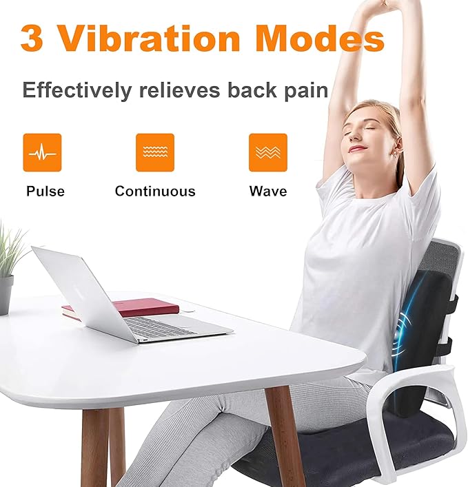 CILI Foot Massager &amp Lumbar Support Pillow
