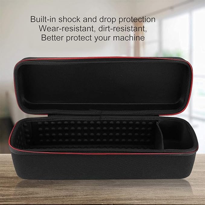 Hair Tool Storage Bag Shockproof Hair Straightener Curler Bag Carrying Case for Home Travel