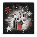 Digital Bathroom Scale for Body Weight Scale with Bright LCD Display High Accuracy Step-On Technology Auto On/Off Snowflakes and A Box Digital Scales 400 Lbs /180kg