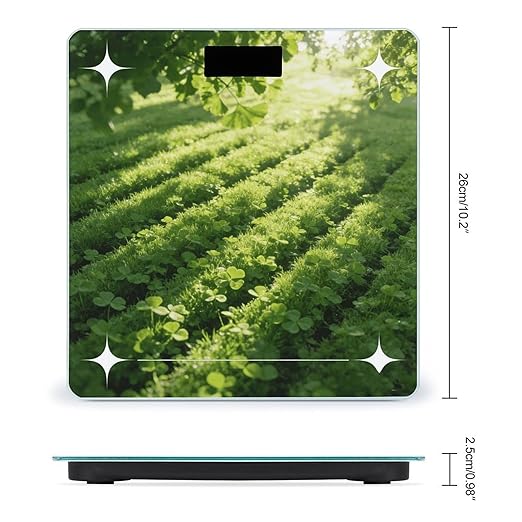 Green Colors Smart Scale for Body Weight Digital Bathroom Scale Toughened Glass Weight Scale with Large LCD Backlight Display High Precision Scales Weighing Machine