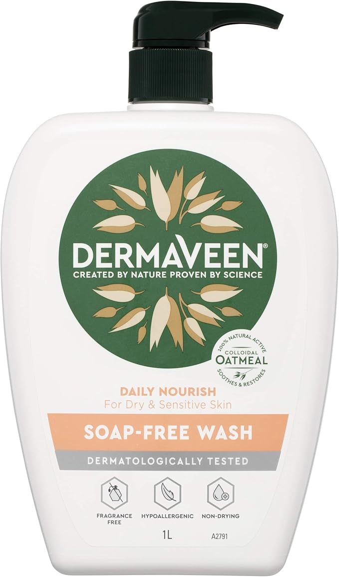 DermaVeen Everyday Soap Free Wash 1 Litre