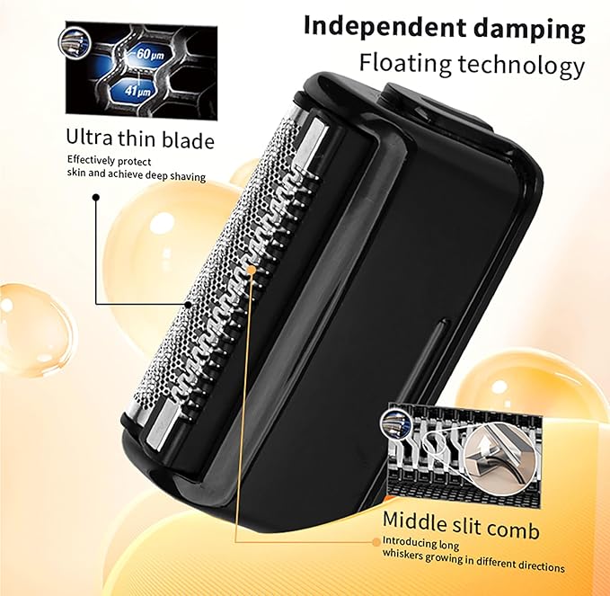 WAIKIL Electric Shaver for Men Mini Portable Rechargeable Facial Trimmer Professional Men's Grooming Trimmer Wet and Dry Dual-Use Business Travel Gift Choice