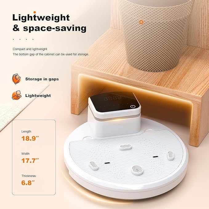 Full Body Dryer for Bathroom Feet Touch Panel Body Dryer After Shower Machine Can Reach to 160 ℉ Adjustable Temperature Waterproof Heater Blow for Home Bathroom Hotel