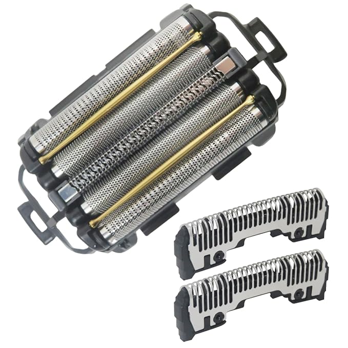Performance Mens Shaver Head ES9038 Blade Replacement Fits for Panasonic ES-CLV9A ES-CLV9B ES-CLV9C ES-CLV9CX ES-CLV8A and Fit for ARC 5 Blade Shavers All Models(Replaces for ES9036)