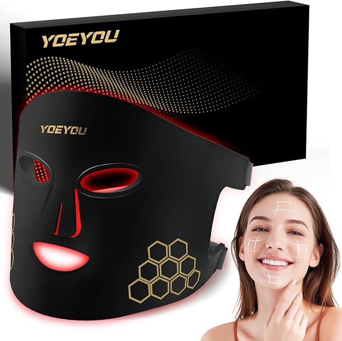 Red Light Face Mask Activating Serum and Recovery Lotion
