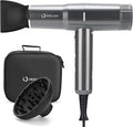 Hair Dryer with Diffuser IG INGLAM 1875W Professional Ionic Blow Dryer 110 000 RPM High-Speed Brushless Motor Auto-Clean 3 Heat Settings &amp 3 Speed &amp Cool Shot Button Settings for Easy Hom