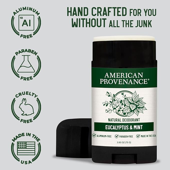 American Provenance Palo Santo &amp Vanilla Lavender and Eucalyptus &amp Mint Deodorant Bundle