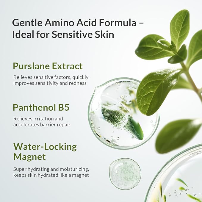 Kustie Tulip Oxygen Bubble Body Wash – Gentle Amino Acid Cleanser with 8 Floral Extracts &amp Alpha-Arbutin for Brightening Antioxidant Hydrating – Sweet Floral Scent Vegan &amp Sulfate-Free 16.