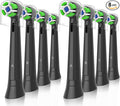 iO Replacement Heads Compatible with Oral B iO Electric Toothbrush Toothbrush Head for Oral b iO 2 3 4 5 6 7 8 9 10 Series (8 iO Black)