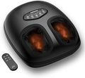 Snailax Foot Massager with Heat Foot Massager for Neuropathy Plantar Fasciitis Deep Kneading Compression Vibration Feet Massager Machine Remote Control Foot Warmer Fits Size 13Gifts for Men Women