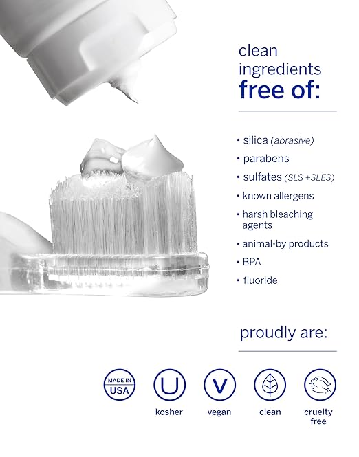 Supersmile Fluoride-Free Whitening System – 8 oz Professional Grade Whitening Toothpaste &amp Accelerator – Whitens up to 6 Shades &amp Strengthens Enamel