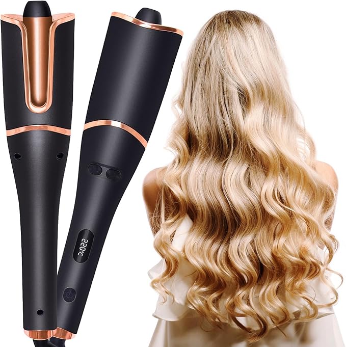 Auto Hair Curling Iron Ceramic Rotating Air Curler Air Spin Wand Styler Curl Machine Magic Hair Curler Automatic Hair Curler