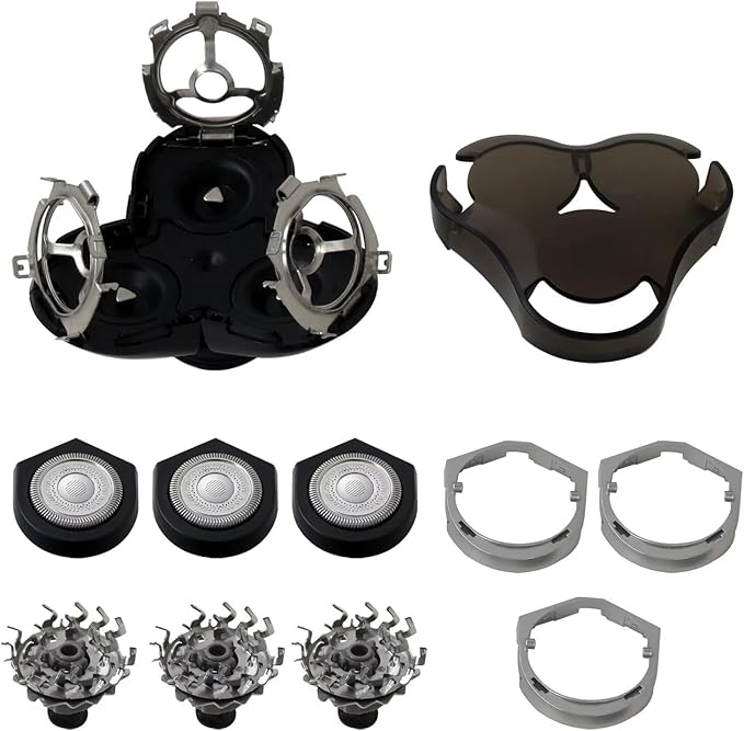 Replacement Shaver Heads for Philips Norelco RQ10 RQ12 Arcitec Razor Shavers