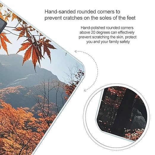 Maple Forest Path Scale for Body Weight Smart Scales Digital Bathroom Scale High Precision Weighing Scales with Large Display Weighing Machine for People